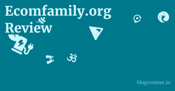 Ecomfamily.org Review 1 by Partners