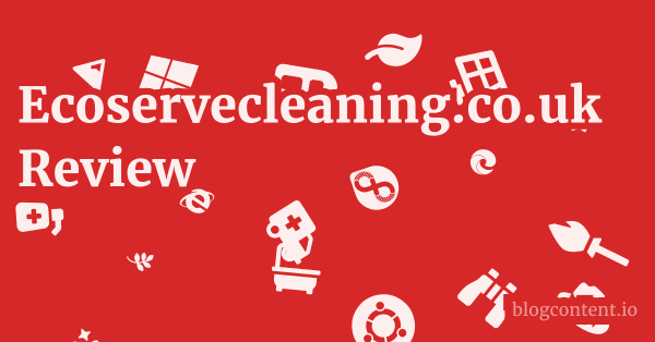 Ecoservecleaning.co.uk Review 1 by Partners