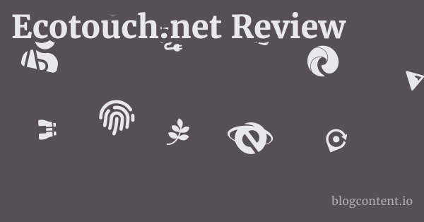 Ecotouch.net Review 1 by Partners