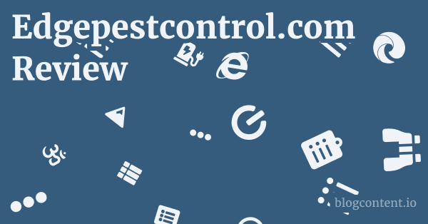 Edgepestcontrol.com Review 1 by Partners