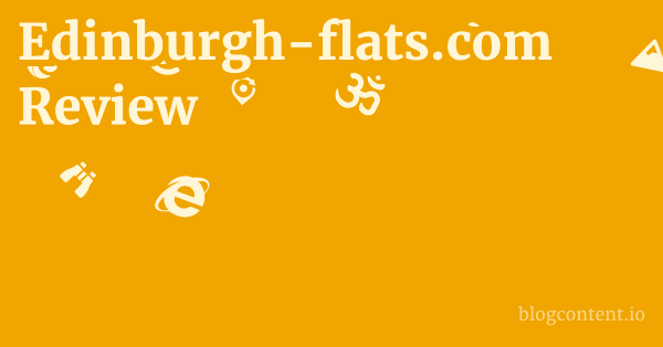 Edinburgh-flats.com Review 1 by Partners