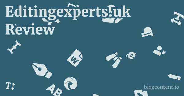 Editingexperts.uk Review 1 by Partners