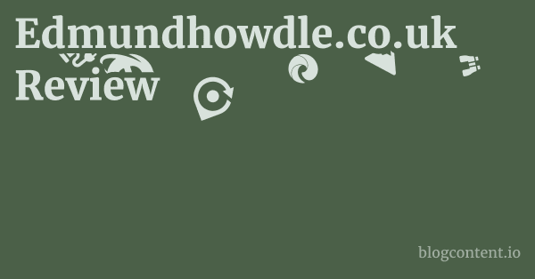 Edmundhowdle.co.uk Review 1 by Partners