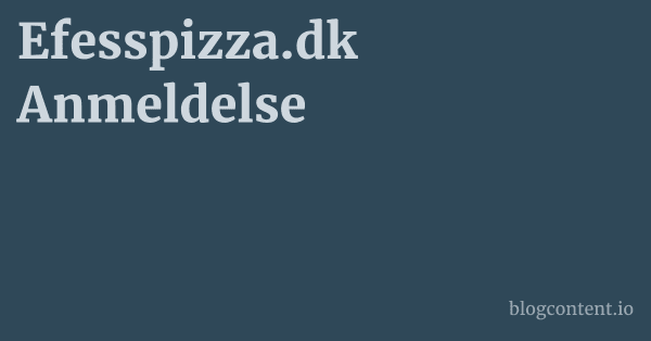 Efesspizza.dk Anmeldelse 1 by Partners