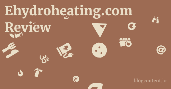 Ehydroheating.com Review 1 by Partners