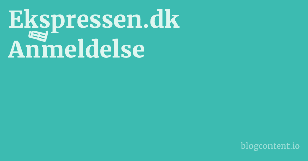 Ekspressen.dk Anmeldelse 1 by Partners