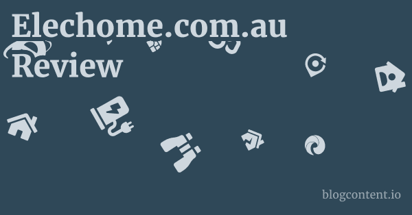 Elechome.com.au Review 1 by Partners