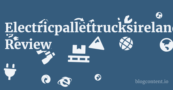 Electricpallettrucksireland.ie Review 1 by Partners