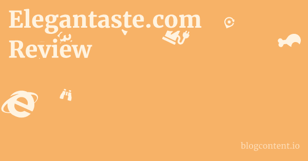 Elegantaste.com Review 1 by Partners