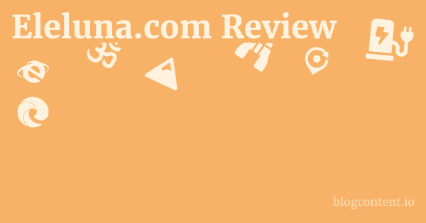 Eleluna.com Review 1 by Partners