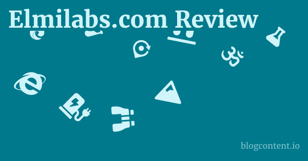 Elmilabs.com Review 1 by Partners