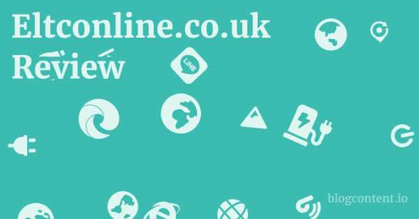 Eltconline.co.uk Review 1 by Partners