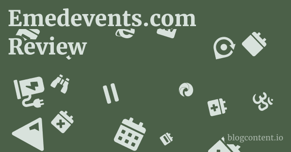 Emedevents.com Review 1 by Partners