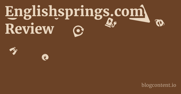 Englishsprings.com Review 1 by Partners