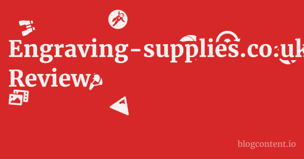 Engraving-supplies.co.uk Review 1 by Partners