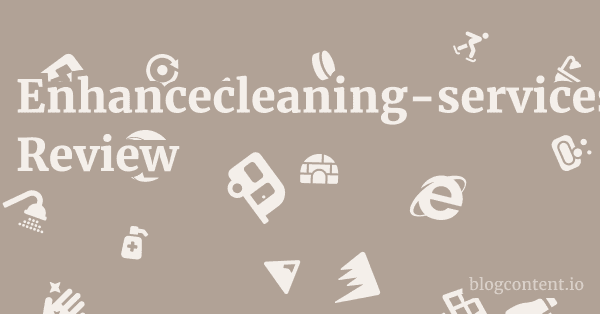 Enhancecleaning-services.co.uk Review 1 by Partners