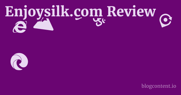 Enjoysilk.com Review 1 by Partners