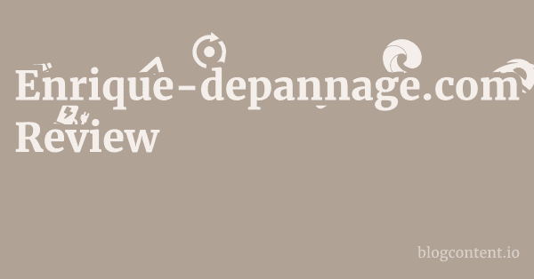 Enrique-depannage.com Review 1 by Partners