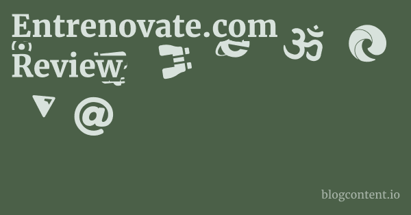 Entrenovate.com Review 1 by Partners