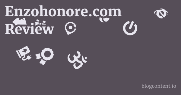 Enzohonore.com Review 1 by Partners