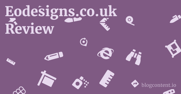 Eodesigns.co.uk Review 1 by Partners