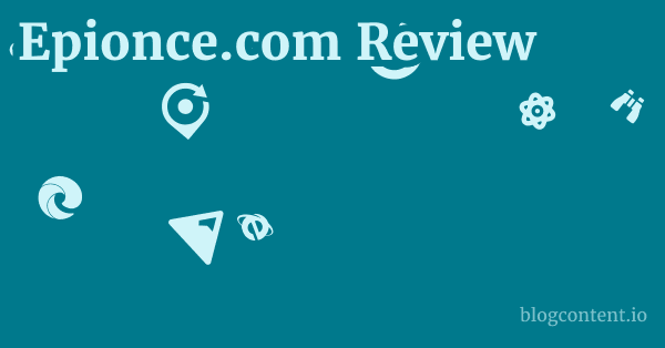 Epionce.com Review 1 by Partners
