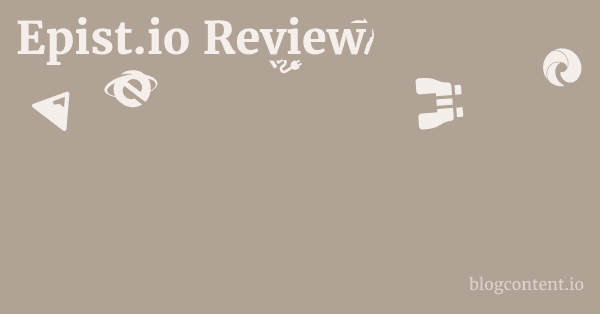 Epist.io Review 1 by Partners
