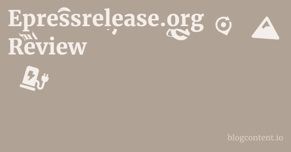 Epressrelease.org Review 1 by Partners