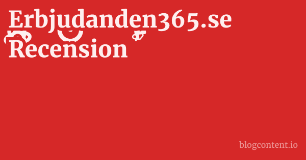 Erbjudanden365.se Recension 1 by Partners