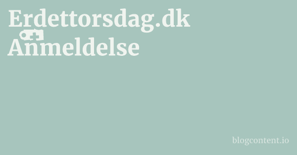 Erdettorsdag.dk Anmeldelse 1 by Partners