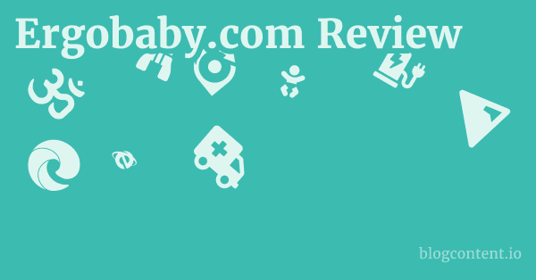 Ergobaby.com Review 1 by Partners