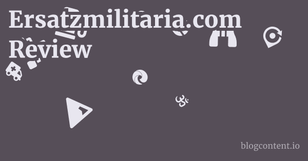 Ersatzmilitaria.com Review 1 by Partners