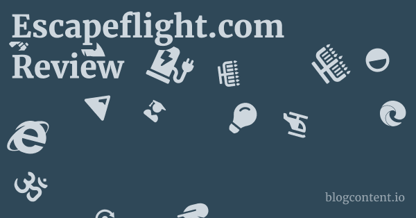 Escapeflight.com Review 1 by Partners