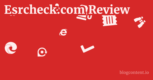 Esrcheck.com Review 1 by Partners