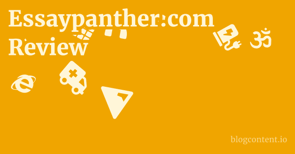 Essaypanther.com Review 1 by Partners