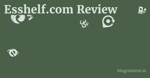 Esshelf.com Review 1 by Partners