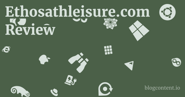 Ethosathleisure.com Review 1 by Partners
