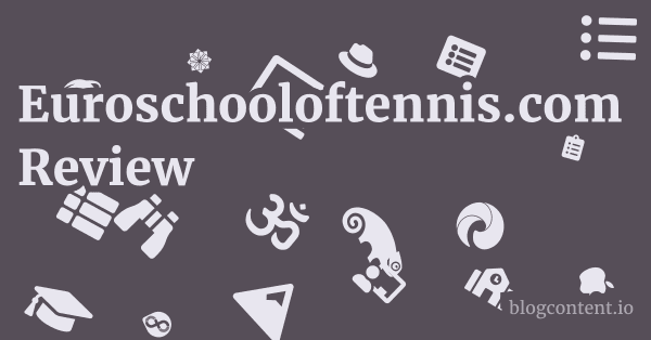 Euroschooloftennis.com Review 1 by Partners