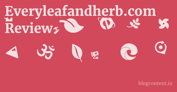 Everyleafandherb.com Review 1 by Partners