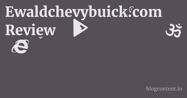 Ewaldchevybuick.com Review 1 by Partners
