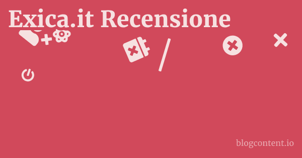 Exica.it Recensione 1 by Partners
