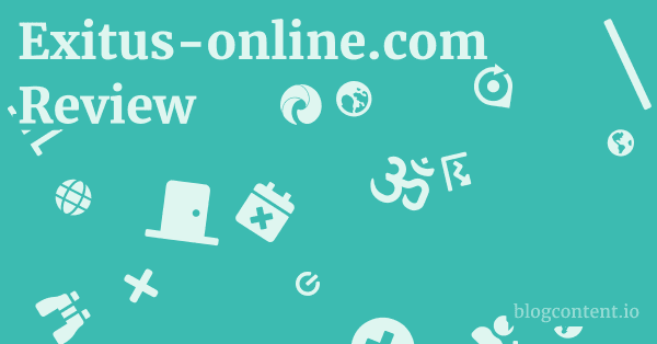 Exitus-online.com Review 1 by Partners