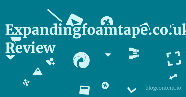 Expandingfoamtape.co.uk Review 1 by Partners