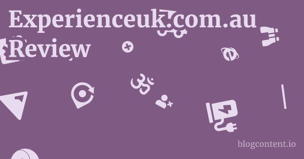 Experienceuk.com.au Review 1 by Partners