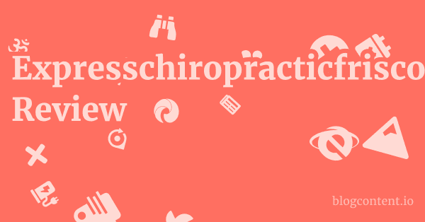 Expresschiropracticfrisco.com Review 1 by Partners