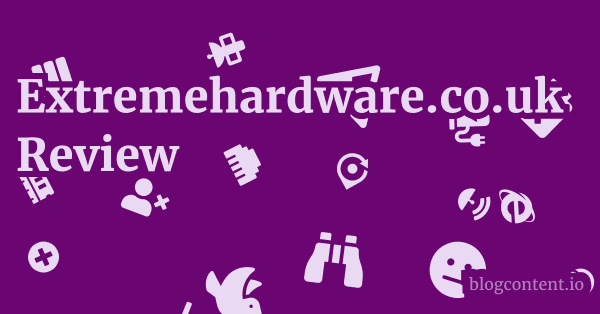 Extremehardware.co.uk Review 1 by Partners