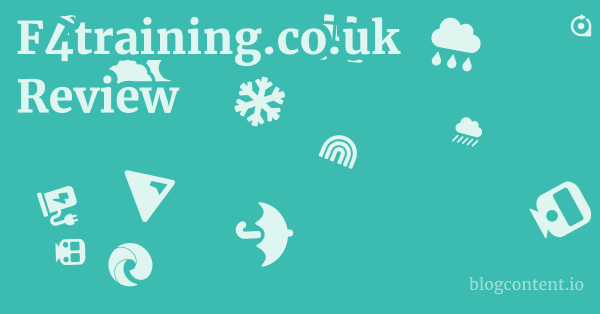 F4training.co.uk Review 1 by Partners
