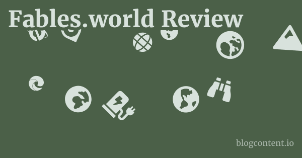 Fables.world Review 1 by Partners