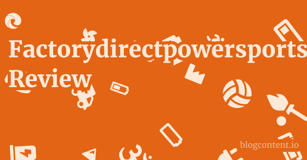 Factorydirectpowersports.com Review 1 by Partners