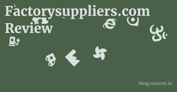 Factorysuppliers.com Review 1 by Partners